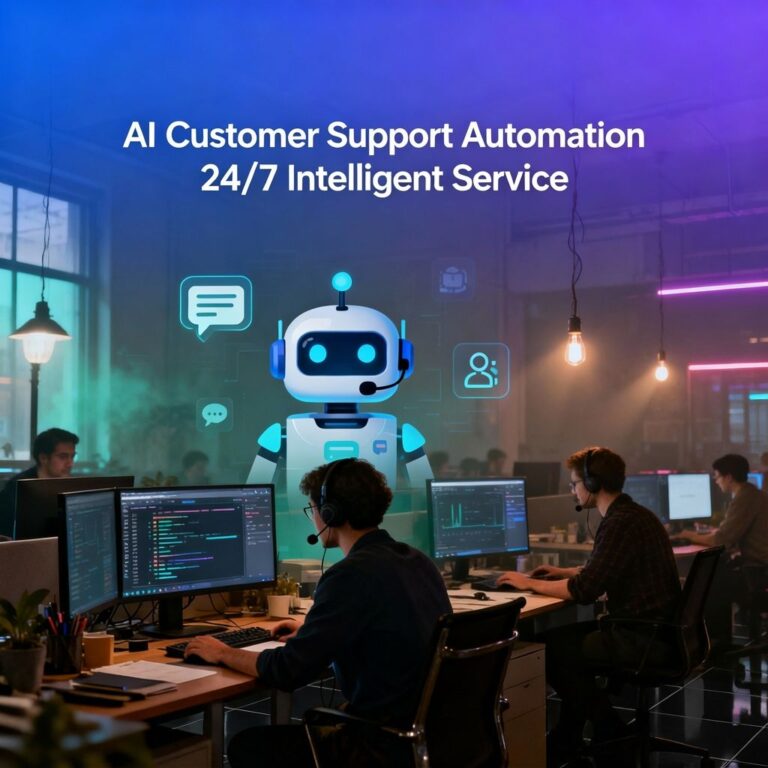 AI customer support automation delivering always-on, multilingual service for enterprises